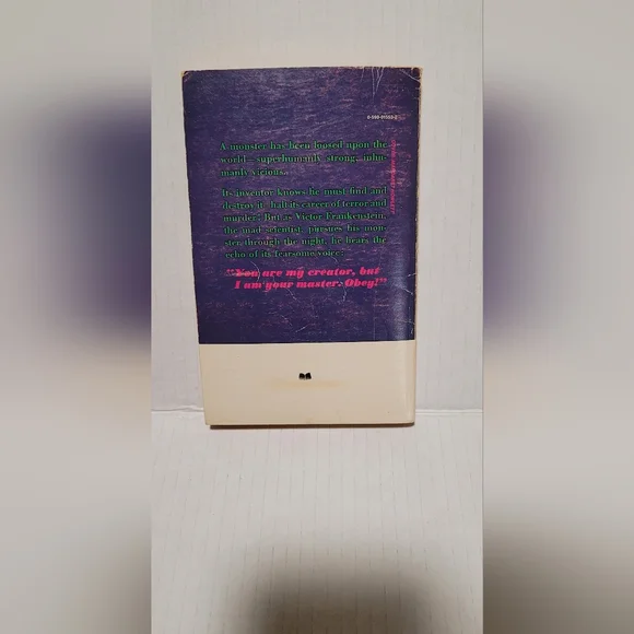 Frankenstein Book - Picture 2 of 2